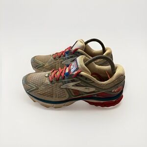 Brooks Womens 9.5 Light Grey Pink Blue Ravenna 6 Running Sneakers 1201821B157